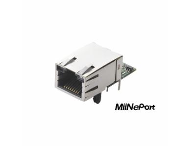 Moxa MiiNePort E1-H-T - Embedded device server for TTL devices, drop-in module, 10/100M with RJ45 connector, 50 bps to 921.6K ba by MOXA